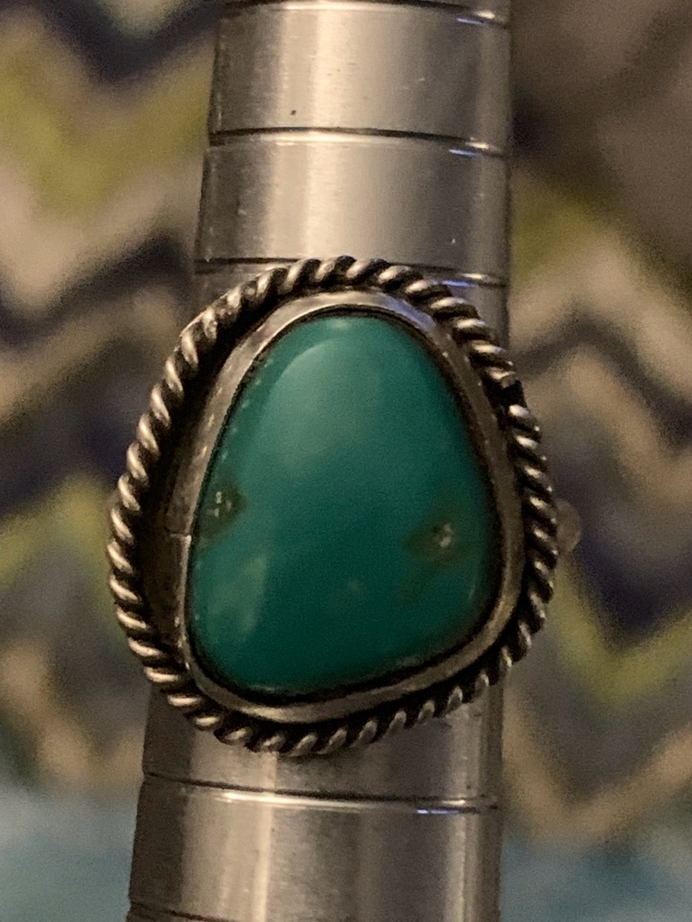 Vintage Navajo Turquoise Ring 3.20 grams